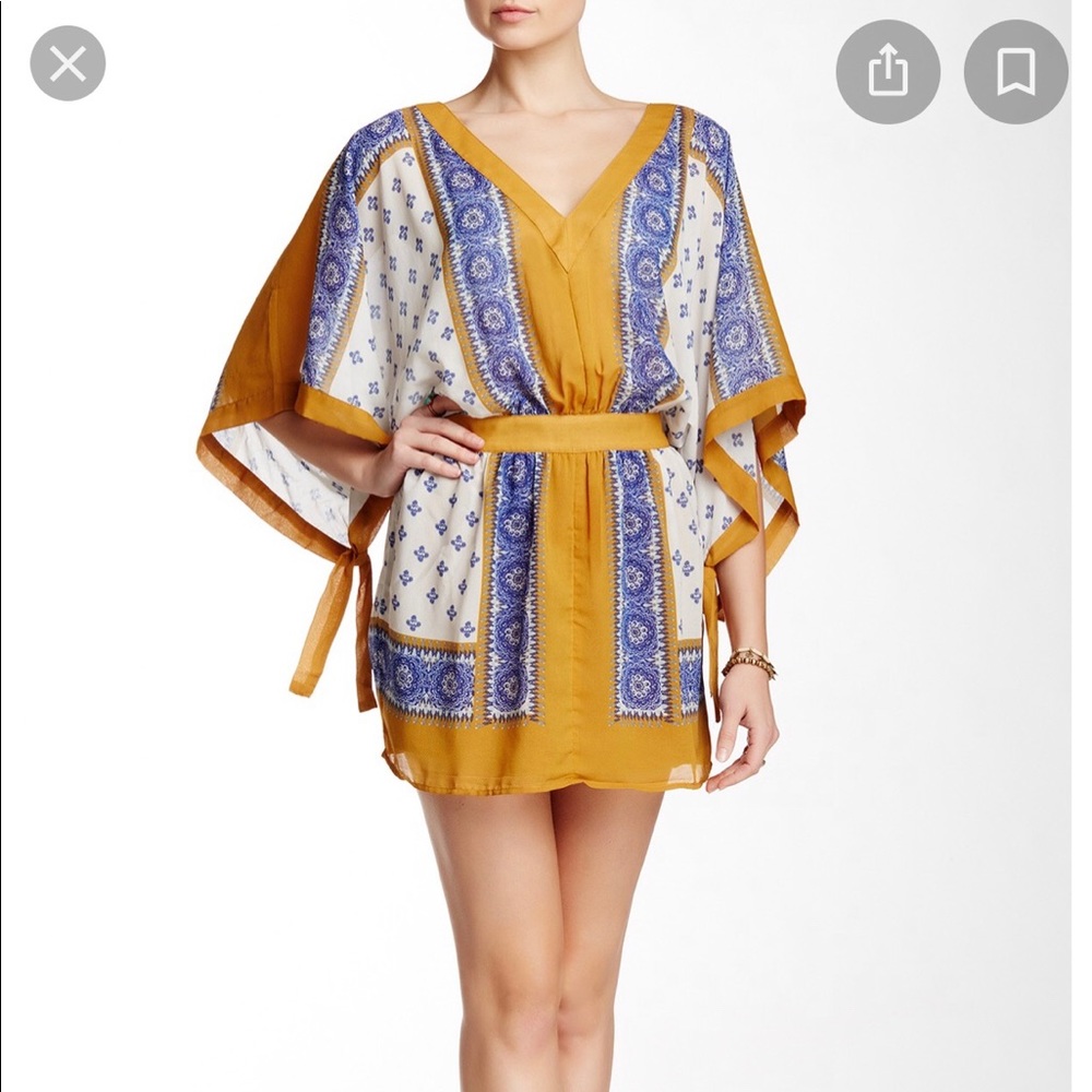 Free People Santa Cruz kimono dress